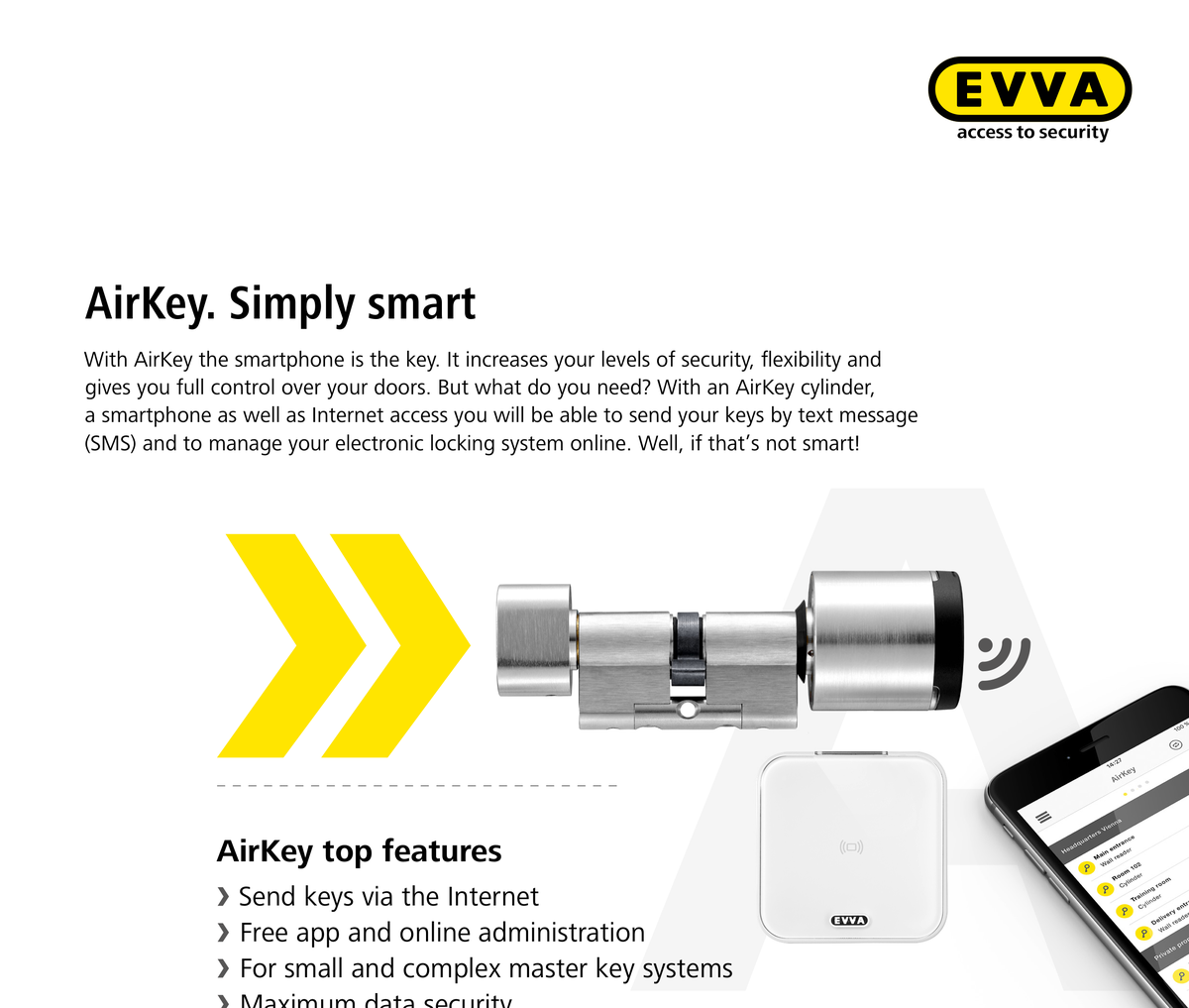 EVVA AirKey — phone is the key